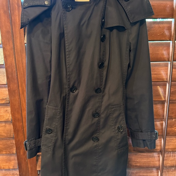 Burberry Brit Womens Trench Coat - Size 10 - Picture 6 of 11